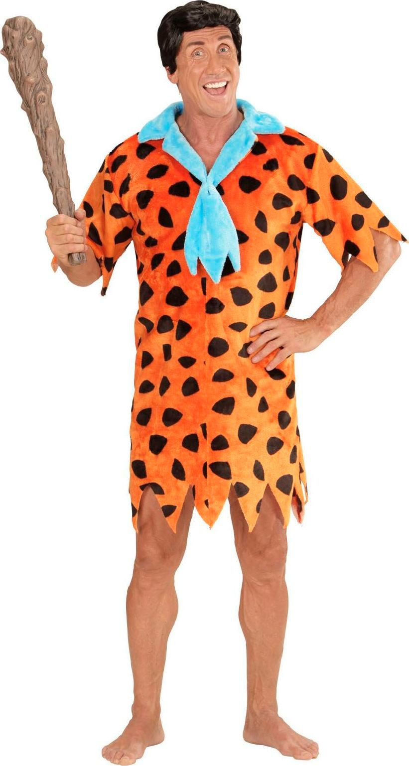 Flintstone Fred - Willaert, verkleedkledij, carnavalkledij, carnavaloutfit, feestkledij, The Flintstons, dino, Betty, Wilma, Barney, Fred
